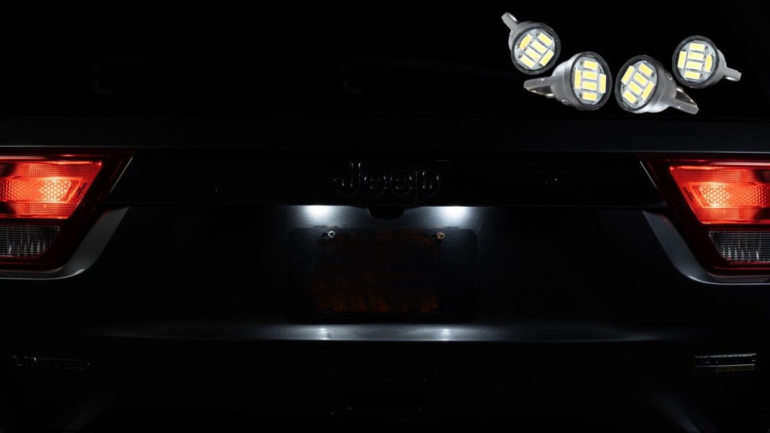 Jeep Grand Cherokee (11-13) GTR Low Profile License Plate Upgrade